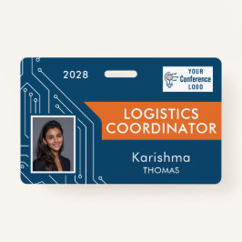 Circuit Tech Summit Coordinator Photo ID Badge