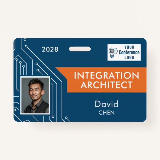 Circuit Technology Architect Vendor Photo ID Badge (Devant)