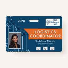 Circuit Technology Event Director Photo ID Badge