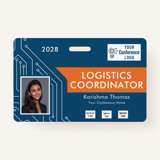 Circuit Technology Event Director Photo ID Badge (Devant)