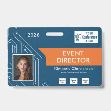Circuit Technology Event Director Photo ID Badge