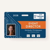 Circuit Technology Event Director Photo ID Badge (Voorkant)