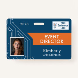 Circuit Technology Event Director Photo ID Badge
