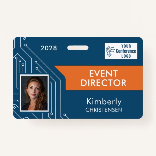 Circuit Technology Event Director Photo ID Badge (Voorkant)