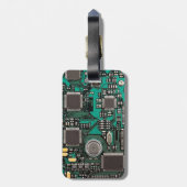 Circuitbord Bagagelabel (Achterkant verticaal)