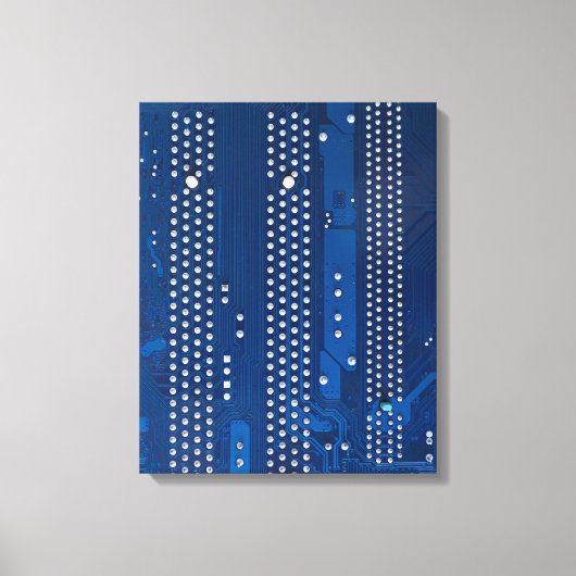 Circuitbord Canvas Afdruk (Voorkant)