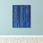 Circuitbord Canvas Afdruk (Insitu (Houten vloer))