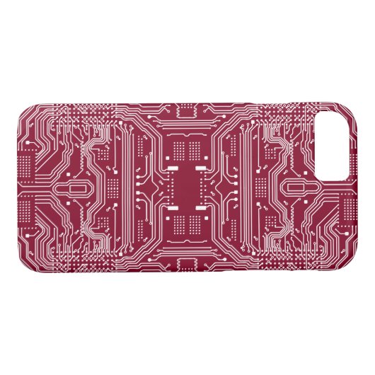Circuitbord Case-Mate iPhone Case (Achterkant (Horizontaal))
