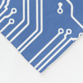 Circuitbord Fleece Deken (Hoek)