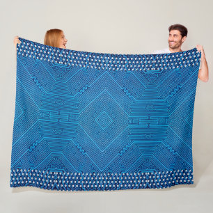 Circuitbord Fleece Deken