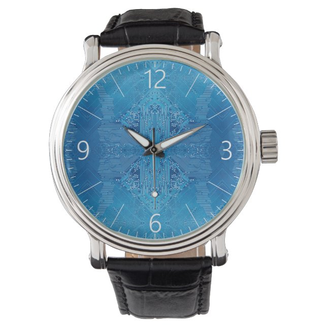 Circuitbord Horloge (Voorkant)
