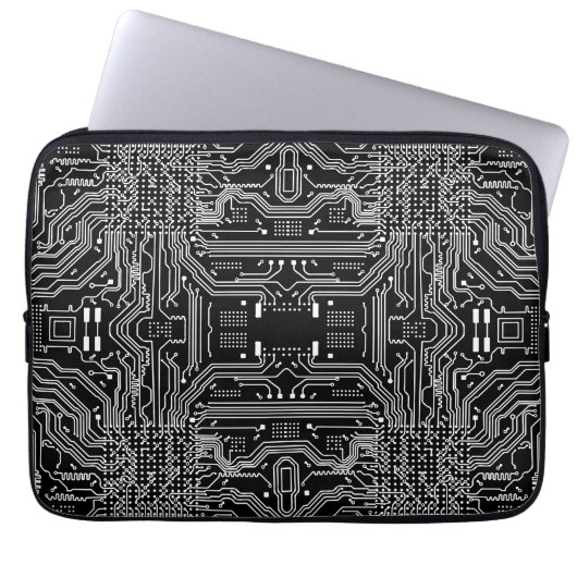Circuitbord Laptop Sleeve (Voorkant)