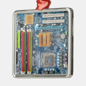 Circuitbord Metalen Ornament (Links)