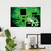 Circuitbord Poster (Thuiskantoor)