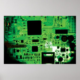 Circuitbord Poster