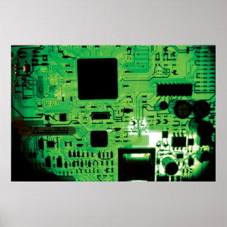 Circuitbord Poster