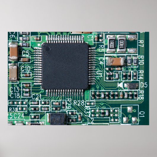 Circuitbord Poster (Voorkant)