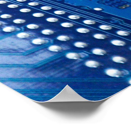 Circuitbord Poster (Hoek)