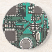 Circuitbord Zandsteen Onderzetter (Voorkant)