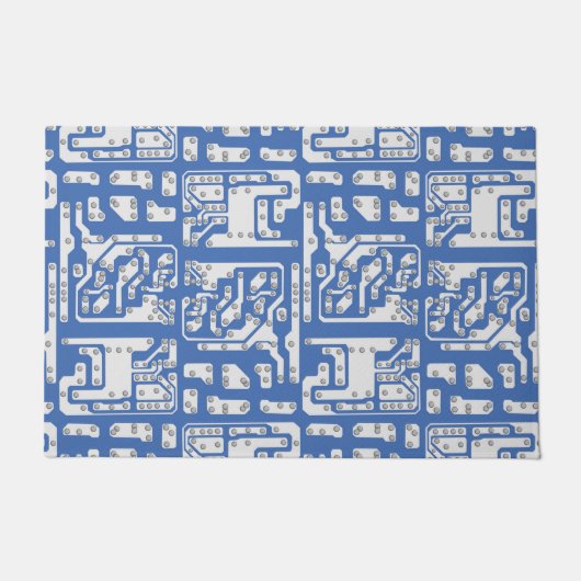Circuitbordpatroon Deurmat (Voorkant)