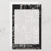 Circuitkaart Briefpapier (Voorkant / Achterkant)