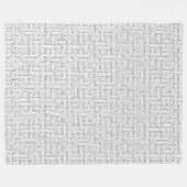 Circuitkaart Fleece Deken (Voorkant (Horizontaal))