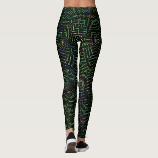 Circuitkaart Leggings (Achterkant)