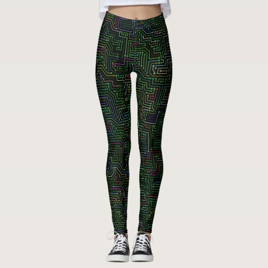 Circuitkaart Leggings (Voorkant)
