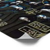 Circuitkaart Poster (Hoek)