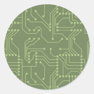 Circuitkaart Ronde Sticker