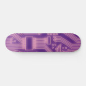 Circuitkaart Roze Skateboard (Horizontaal)