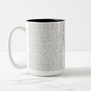 Circuitkaart Tweekleurige Koffiemok