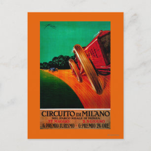 Circuito Di Milano Vintage PosterEurope Briefkaart