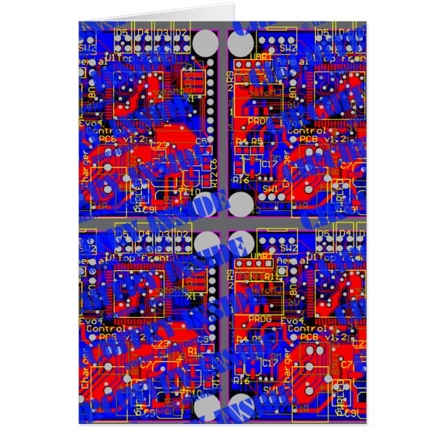 Circuitry Inside (printkaart - PCB) (Voorkant)