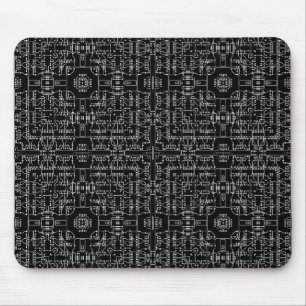 Circuitry Mandala One Mousepad Muismat