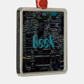 Circuitry Metalen Ornament (Rechts)