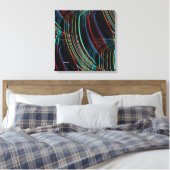 circuits canvas afdruk (Insitu (Slaapkamer))