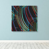 circuits canvas afdruk (Insitu (Houten vloer))