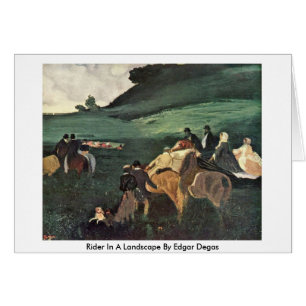 Circuits Dans Un Paysage Par Edgar Degas