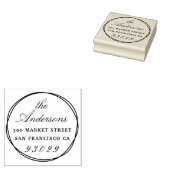 Circuits & het Adres van de Terugkeer van het Manu Rubberstempel (Gestempeld)