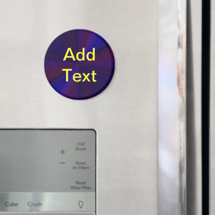 Circulair verlooppatroon blauw naar Paars Magneet