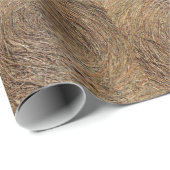 Circulaire balen van hooi cadeaupapier (Rol Hoek)