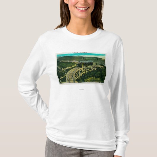 Circulaire brug, Mt. LoweMt. Lowe, CA T-shirt (Voorkant)