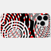 Circulaire Chaos Case-Mate iPhone Case (Achterkant (horizontaal))