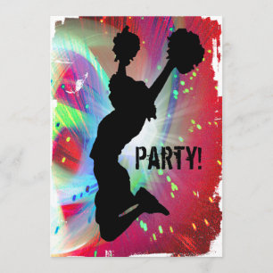 Circulaire Colorburst met Cheerleader Kaart