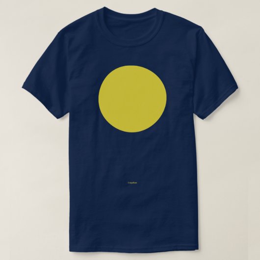 Circulaire Crayola Crayellow T-shirt (Design voorkant)