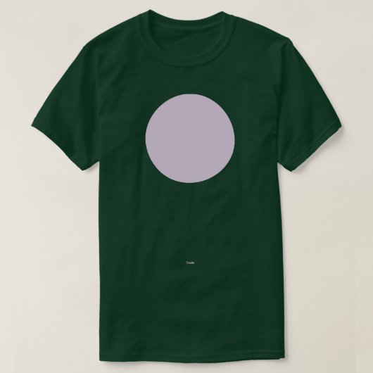 Circulaire Crayola-distel T-shirt (Design voorkant)