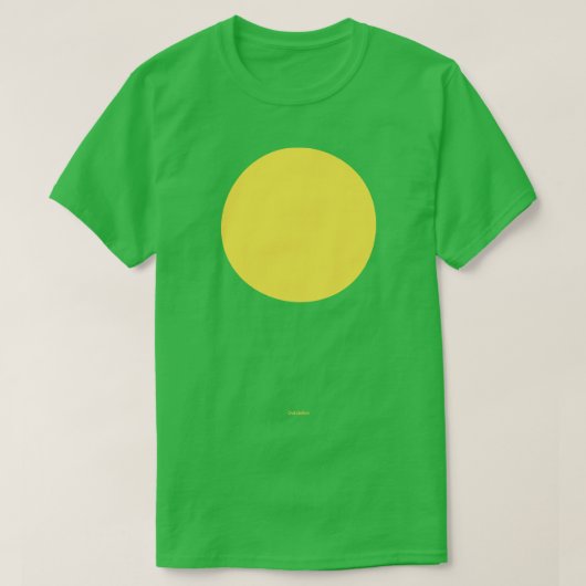 Circulaire Crayola paardenbloem T-shirt (Design voorkant)