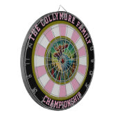 Circulaire eland met overlay van het doel dartbord (Voorkant Links)