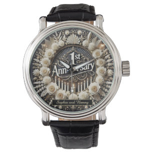 Circulaire elegantie voor Jubileum Bliss Horloge